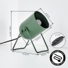 Horen Lampada da tavolo Verde, 1-Luce
