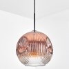 Ripoll Lampadario a sospensione, Lampada a sfera, Lampada a sospensione Chiaro, Ramato, 1-Luce