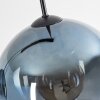 Koyoto Lampadario a sospensione, Lampada a sfera, Lampada a sospensione Blu, Chiaro, 3-Luci