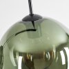 Koyoto Lampadario a sospensione, Lampada a sfera, Lampada a sospensione Verde, 3-Luci