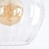 Koyoto Lampadario a sospensione, Lampada a sfera, Lampada a sospensione Chiaro, 3-Luci