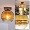 Koyoto Plafoniera, Lampada a sfera 20 cm Oro, Chiaro, 1-Luce