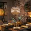 Ripoll Lampadario a sospensione, Lampada a sfera, Lampada a sospensione Ambrato, 1-Luce