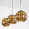 Koyoto Lampadario a sospensione, Lampada a sfera, Lampada a sospensione Oro, 3-Luci