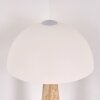 Forgek Lampada da tavolo Crema, Effetto pietra, Bianco, 1-Luce