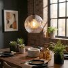 Ripoll Lampadario a sospensione, Lampada a sfera, Lampada a sospensione Chiaro, 1-Luce