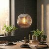 Ripoll Lampadario a sospensione, Lampada a sfera, Lampada a sospensione Grigio fumo, 1-Luce