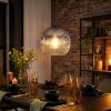 Ripoll Lampadario a sospensione, Lampada a sfera, Lampada a sospensione Chiaro, Grigio fumo, 1-Luce