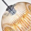 Ripoll Lampadario a sospensione, Lampada a sfera, Lampada a sospensione Ambrato, Chiaro, 1-Luce