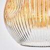 Ripoll Lampadario a sospensione, Lampada a sfera, Lampada a sospensione Ambrato, Chiaro, 1-Luce