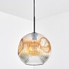 Ripoll Lampadario a sospensione, Lampada a sfera, Lampada a sospensione Ambrato, Chiaro, 1-Luce