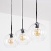 Koyoto Lampadario a sospensione, Lampada a sfera, Lampada a sospensione Chiaro, 3-Luci