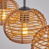 Mulstrand Lampadario a sospensione, Lampada a sospensione Marrone, 3-Luci