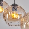 Koyoto Lampadario a sospensione, Lampada a sospensione Ambrato, Chiaro, 3-Luci