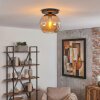Koyoto Plafoniera, Lampada a sfera 25 cm Ambrato, 1-Luce