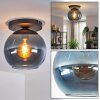 Koyoto Plafoniera, Lampada a sfera 25 cm Blu, 1-Luce
