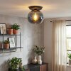 Koyoto Plafoniera, Lampada a sfera 25 cm Blu, 1-Luce