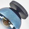 Koyoto Plafoniera, Lampada a sfera 25 cm Blu, Chiaro, 1-Luce