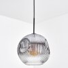 Ripoll Lampadario a sospensione, Lampada a sfera, Lampada a sospensione Chiaro, Grigio fumo, 1-Luce
