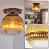 Koyoto Plafoniera, Lampada a sfera 26 cm Oro, Chiaro, 1-Luce