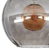 Koyoto Plafoniera, Lampada a sfera 30 cm Grigio fumo, 1-Luce