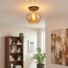 Koyoto Plafoniera, Lampada a sfera 30 cm Ambrato, 1-Luce