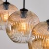 Ripoll Lampadario a sospensione, Lampada a sfera, Lampada a sospensione Ambrato, Chiaro, 4-Luci