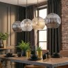 Ripoll Lampadario a sospensione, Lampada a sfera, Lampada a sospensione Ambrato, Chiaro, Grigio fumo, 4-Luci