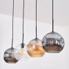 Ripoll Lampadario a sospensione, Lampada a sfera, Lampada a sospensione Ambrato, Chiaro, Grigio fumo, 4-Luci