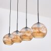 Ripoll Lampadario a sospensione, Lampada a sfera, Lampada a sospensione Ambrato, 4-Luci
