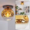 Ripoll Plafoniera, Lampada a sfera Oro, Chiaro, 1-Luce