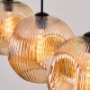 Ripoll Lampadario a sospensione, Lampada a sfera, Lampada a sospensione Ambrato, 3-Luci
