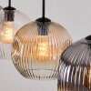 Ripoll Lampadario a sospensione, Lampada a sfera, Lampada a sospensione Ambrato, Chiaro, Grigio fumo, 4-Luci