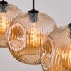 Ripoll Lampadario a sospensione, Lampada a sfera, Lampada a sospensione Ambrato, 4-Luci