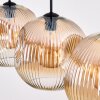 Ripoll Lampadario a sospensione, Lampada a sfera, Lampada a sospensione Ambrato, Chiaro, 4-Luci