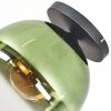 Koyoto Plafoniera, Lampada a sfera 30 cm Verde, Chiaro, 1-Luce