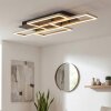 Kelar Plafoniera LED Antracite, Nero, 1-Luce, Telecomando