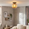 Koyoto Plafoniera, Lampada a sfera 30 cm Ambrato, 1-Luce