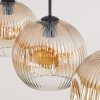 Ripoll Lampadario a sospensione, Lampada a sfera, Lampada a sospensione Ambrato, Chiaro, 3-Luci