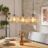 Ripoll Lampadario a sospensione, Lampada a sfera, Lampada a sospensione Ambrato, Chiaro, 3-Luci