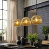 Ripoll Lampadario a sospensione, Lampada a sfera, Lampada a sospensione Oro, 3-Luci