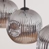 Ripoll Lampadario a sospensione, Lampada a sfera, Lampada a sospensione Grigio fumo, 3-Luci