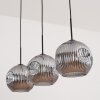 Ripoll Lampadario a sospensione, Lampada a sfera, Lampada a sospensione Grigio fumo, 3-Luci
