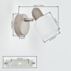 Sivol Applique, Faretto da parete Sabbia, 1-Luce