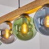 Gastor Lampadario a sospensione, Lampada a sfera, Lampada a sospensione Écru, Nero, 5-Luci