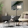 Illuminazione Steinhauer Stang Lampada da terra Nero, 1-Luce