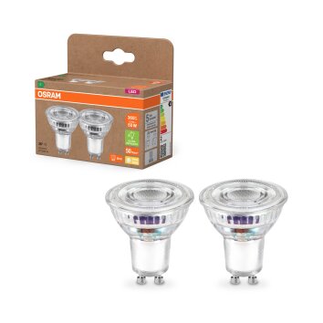 Illuminazione Osram GU10 2 Watt bianco caldo 360 Lumen