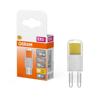 Illuminazione Osram G9 LED 2.6 Watt bianco caldo 320 Lumen