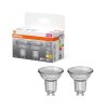 Illuminazione Osram GU10 LED 2.6 Watt bianco caldo 230 Lumen