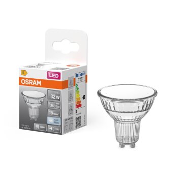 Illuminazione Osram GU10 50 Watt bianco neutro 350 Lumen